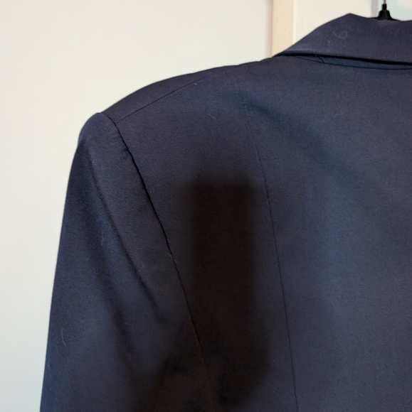 Vintage Tahari Wool Double Breasted Blazer Sz 4 80s - Picture 7 of 16